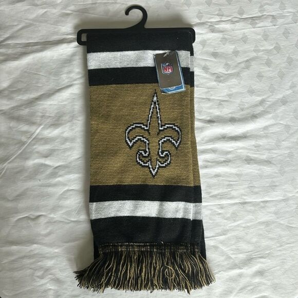 NWT NFL New Orleans Saints Scarf - Picture 1 of 3